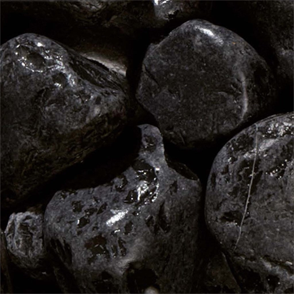 CIOTTOLO DI MARMO NERO EBANO - sacco 25 Kg - varie grandezze