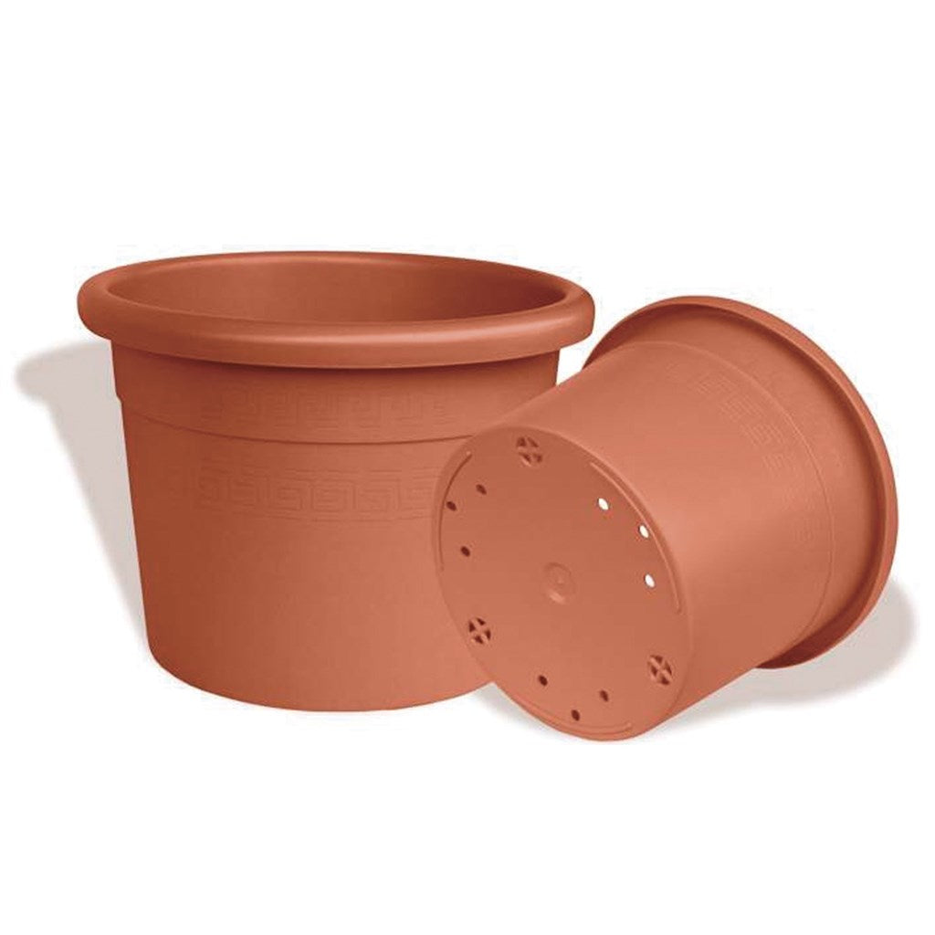 VASO ETRUSCO - COLOR COCCIO - varie misure