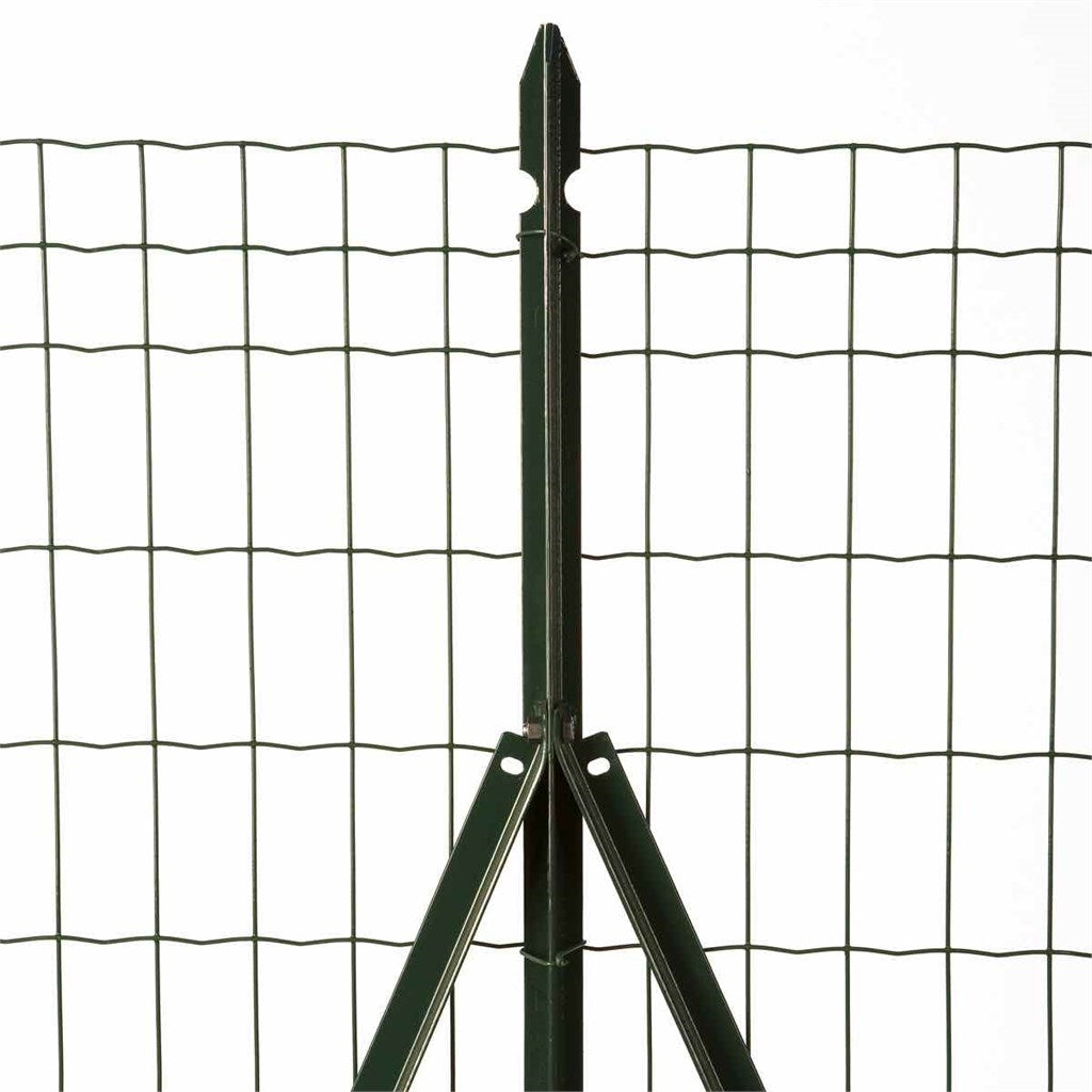 PALO METALLICO T PLASTIFICATO - colore verde - varie misure