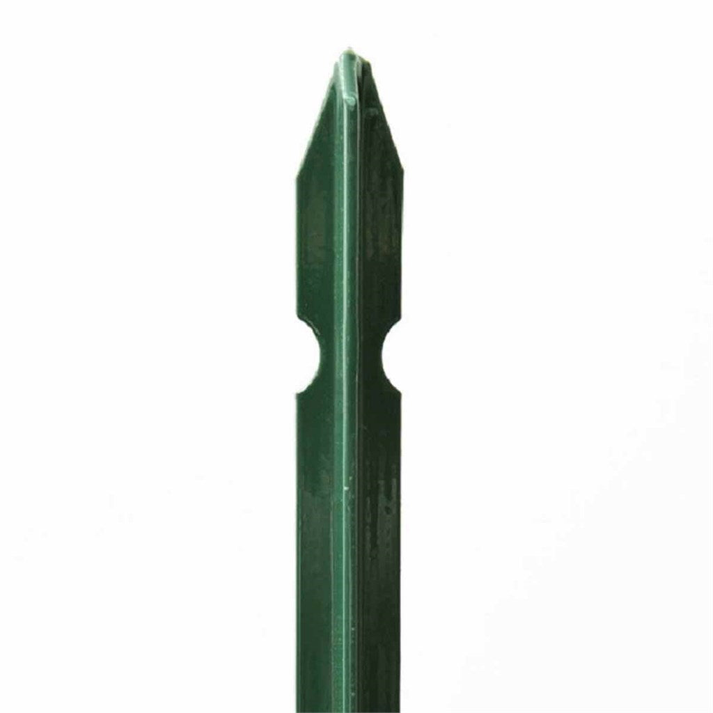 PALO METALLICO T PLASTIFICATO - colore verde - varie misure