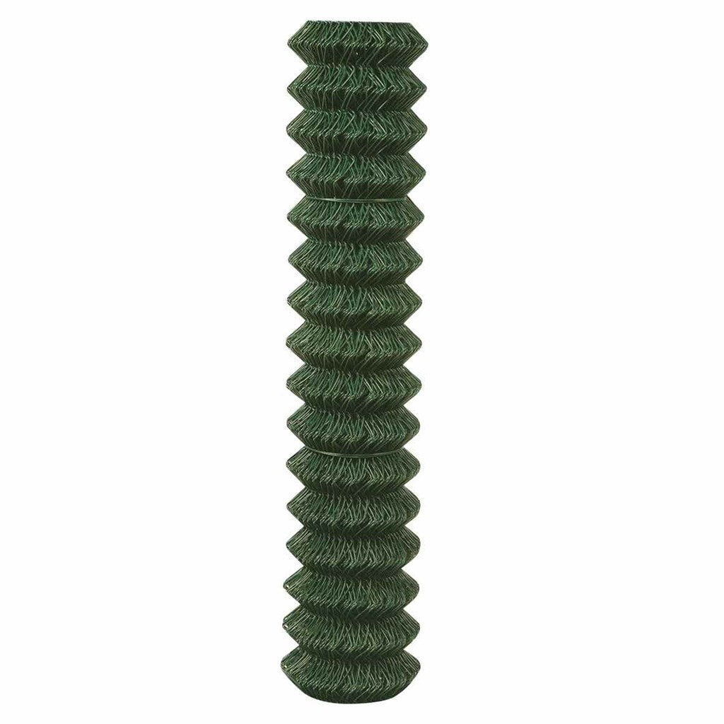 RETE ROMBOIDALE PLASTIFICATA - colore verde - varie misure