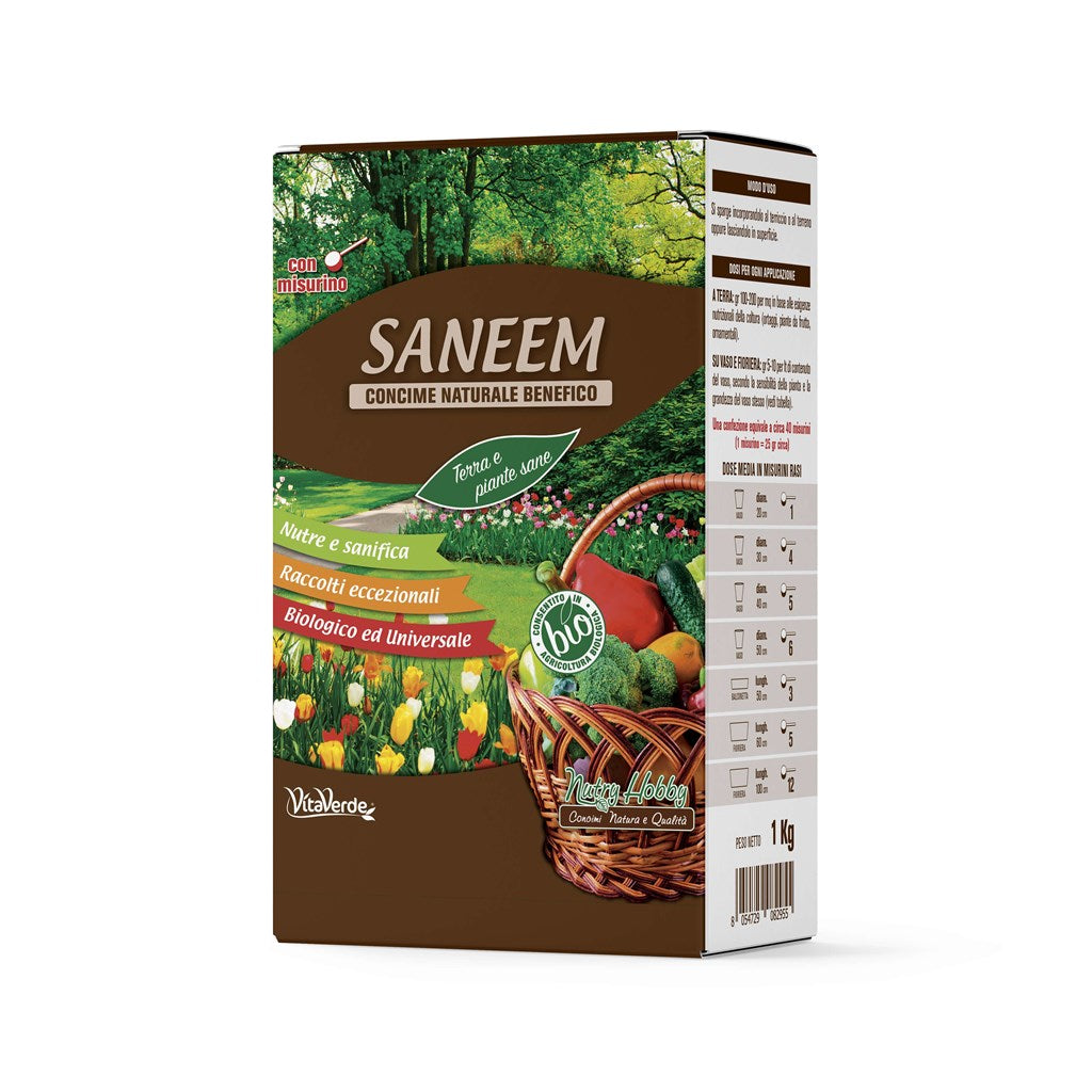 SANEEM 4-5-12 VITAVERDE - Kg 1, Kg 4 e Kg 20 - BIO