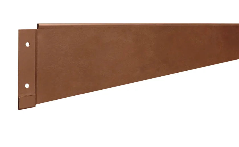BORDURA COR-TEN - h cm 14 x mt 1,50 - ACCIAIO CORTEN