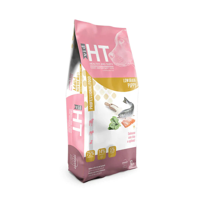 HT LOW GRAIN PUPPY gusto SALMONE RISO - varie confezioni