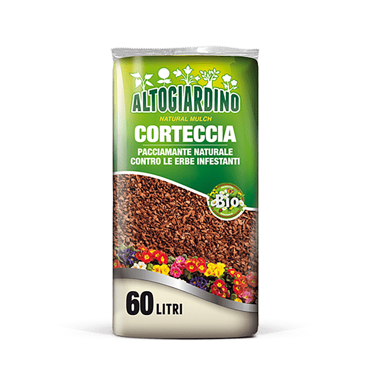 CORTECCIA NAZIONALE DI CONIFERE MISTE PACCIAMANTE NATURALE - Lt 60