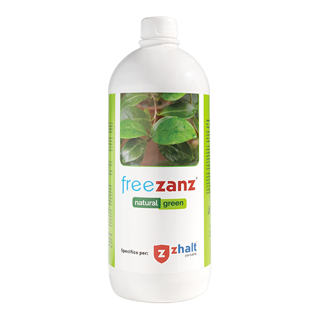 NATURAL GREEN (per ZHALT PORTABLE) FREEZANZ - lt 1
