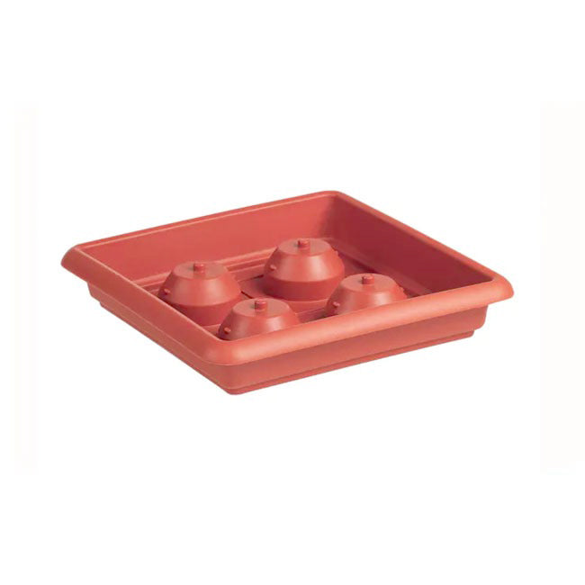 SOTTOVASO QUADRO - COLOR COCCIO - varie misure