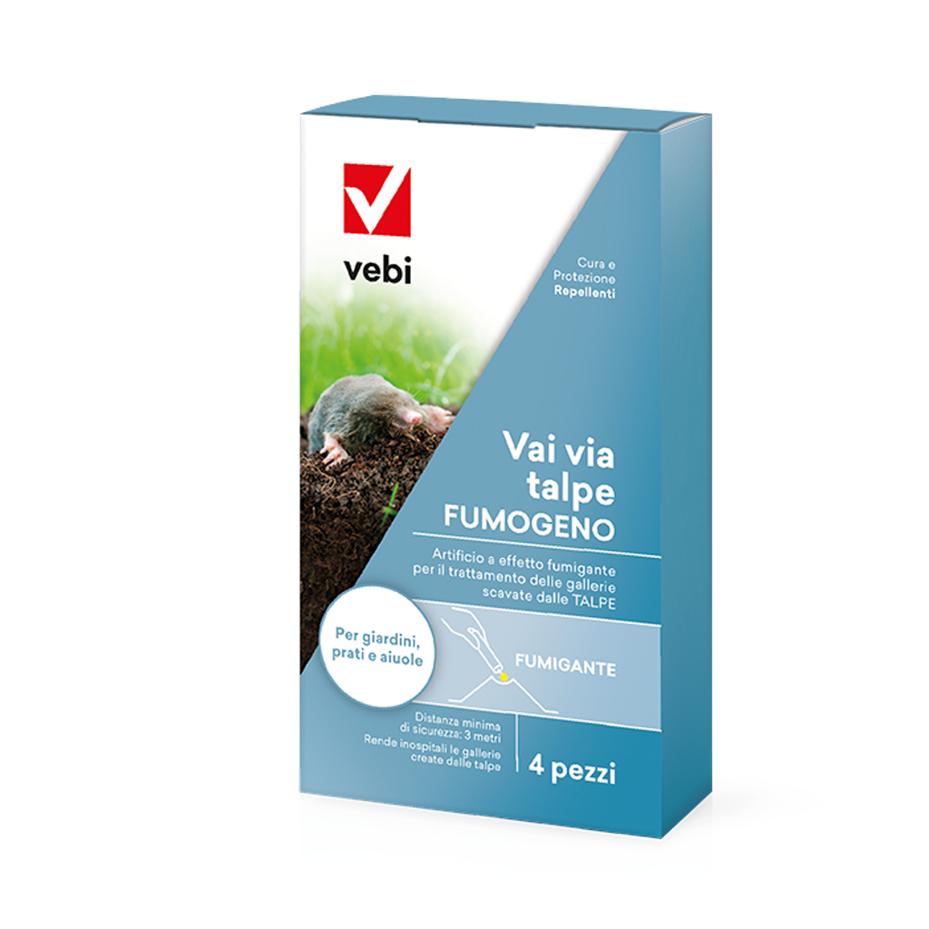 VAI VIA TALPE FUMOGENO VEBI - n. 4 pz