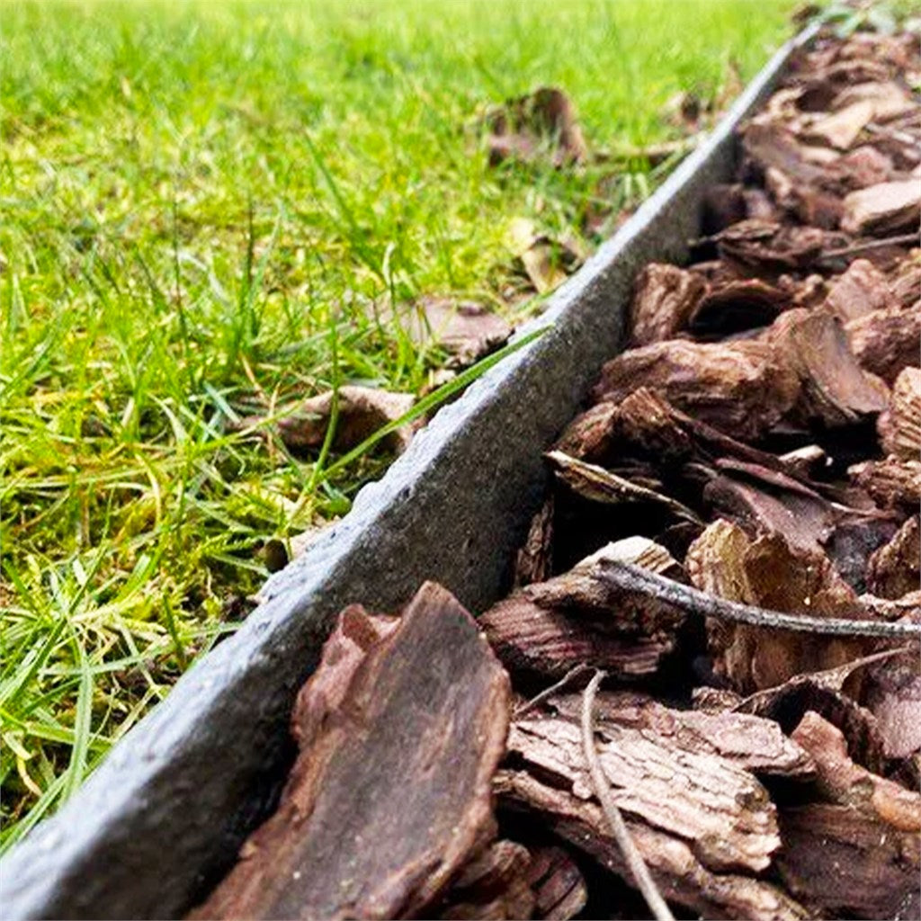 BORDURA ECOBORD - h cm 14 - colore GRIGIO - mt 10 o mt 25