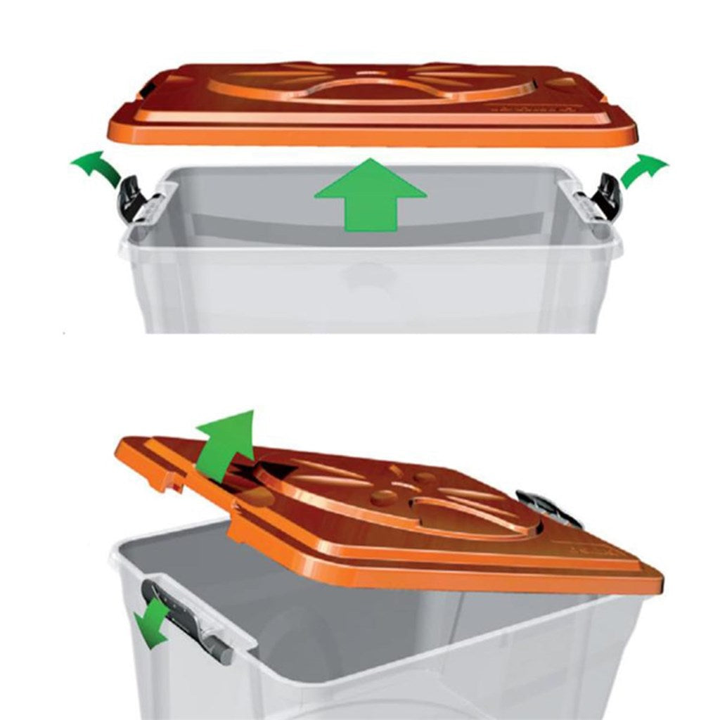 CONTENITORE IN PLASTICA SIM PET - lt 18