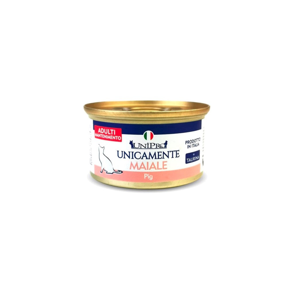 UNICAMENTE GATTO gusto MAIALE - gr 85 x n. 24 pz