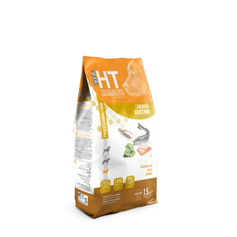 HT LOW GRAIN MINI gusto SALMONE RISO - Kg 1,5